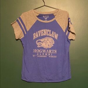 Ravenclaw Hogwarts Alumni Blue and Gray T-Shirt